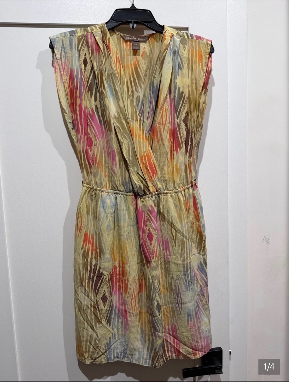charlie jade Multicolor Abstract Print Mini Dress